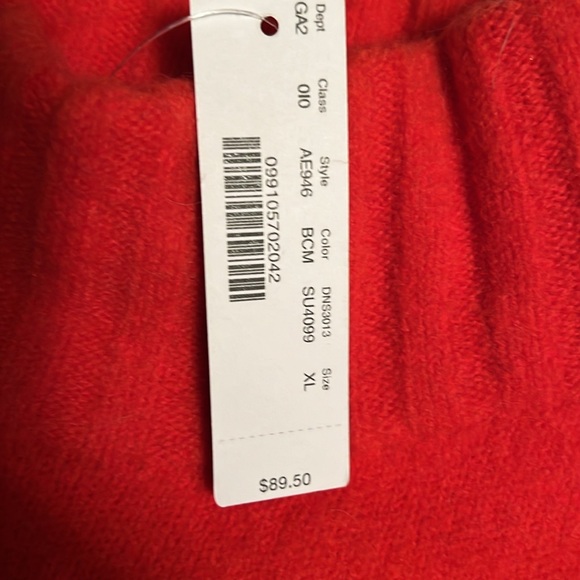 J crew color block sweater - size XL - Picture 4 of 5